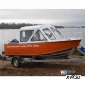 Алюминиевый катер WYATBOAT Неман-500 (закрытая рубка)