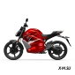 Электромотоцикл WHITE SIBERIA SUPER SOCO TS STREET HUNTER PRO (Красный)