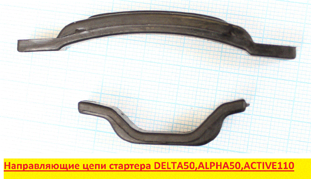 Направляющие цепи эл/стартера 139FMB, 147FMH,152FMI (верх. Эл./ст) (пара)