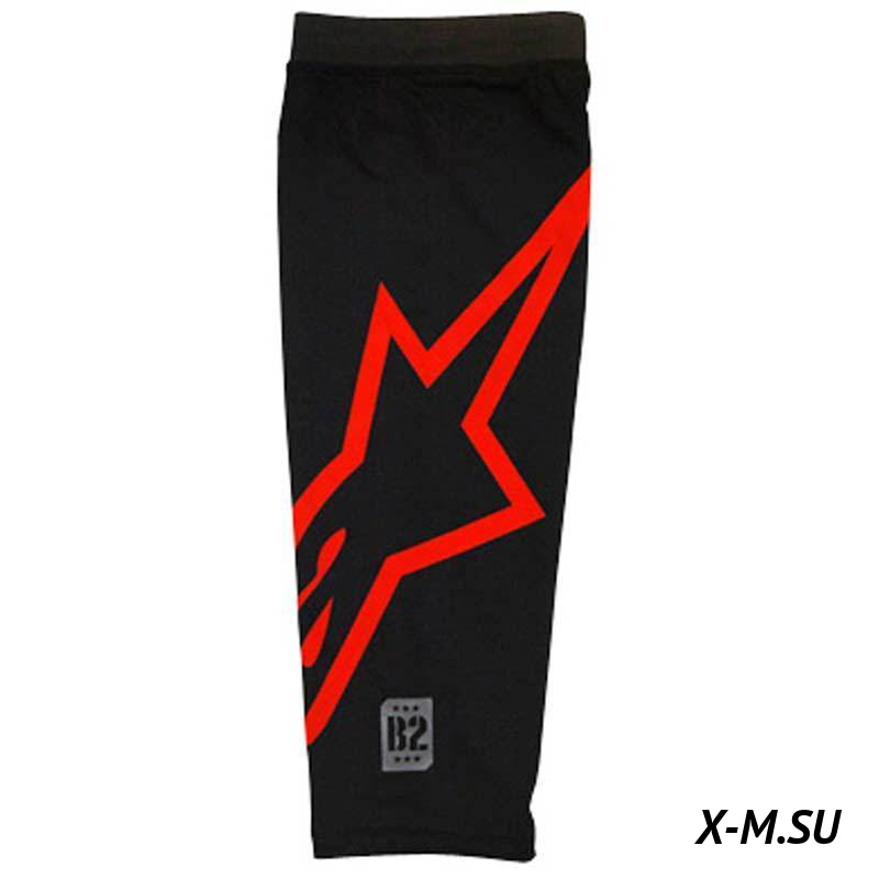 Гетра под наколенник KNEE SLEEVE BLACK RED Гетра под наколенник KNEE SLEEVE BLACK RED